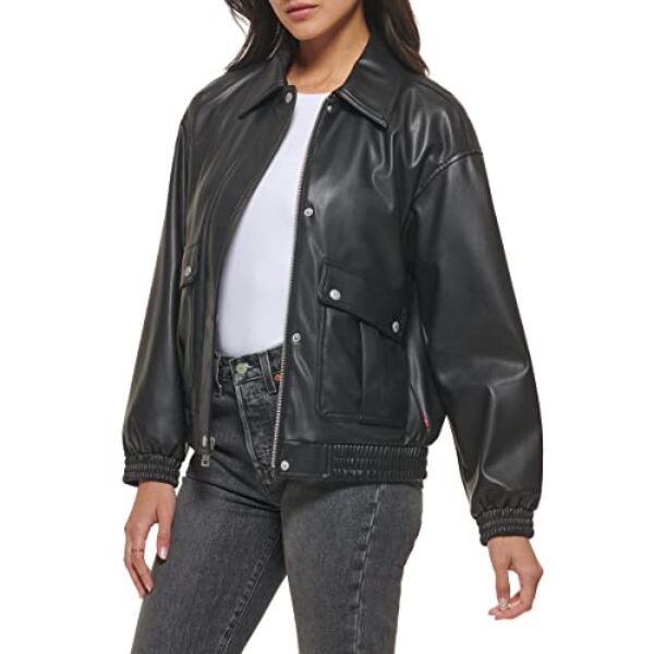 Classic Women Leather Jacket