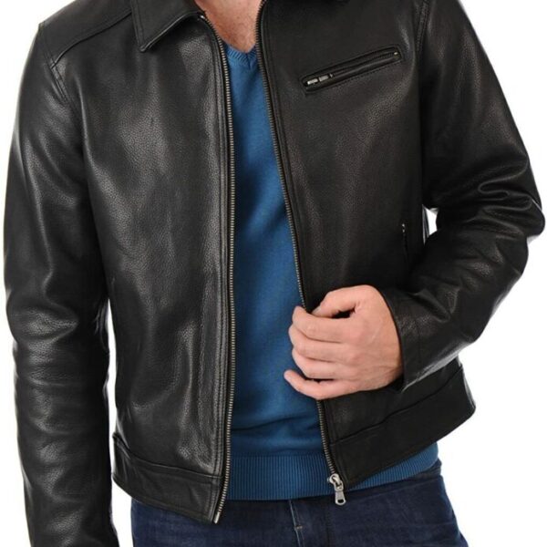 Timeless Style Leather Jacket