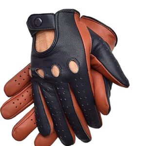 Sophisticated Leather Fashion Gloves