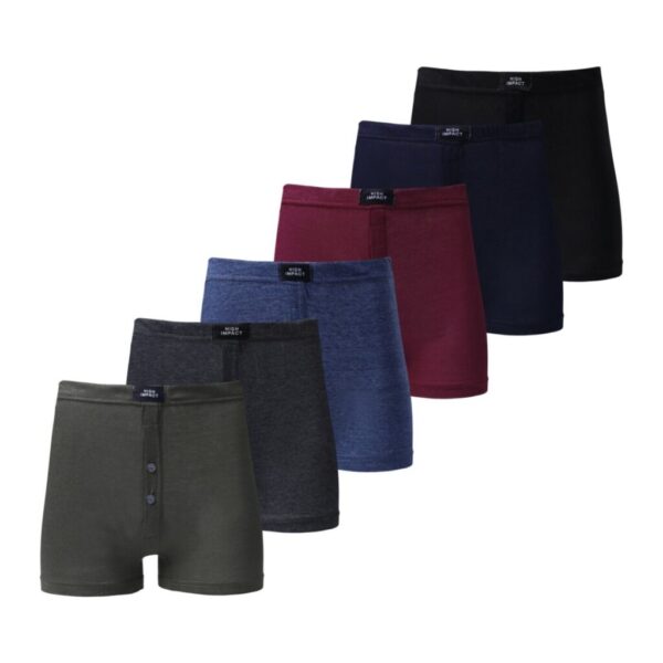 Men Plain Boxers Multi-Color